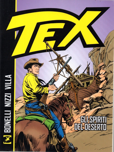 Tex Gli Spiriti Del Deserto - 402 Páginas - Em Italiano - Sergio Bonelli Editore - Formato 16 X 21 - Capa Mole - 2021 - Bonellihq A23