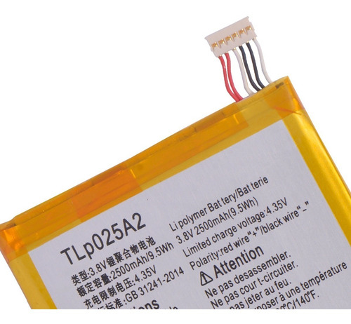 Batería Mk Cell Para Alcatel Ot5054 / Tlp025a2 / Ot7047 / C9