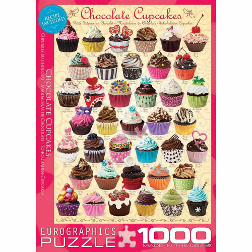 Rompecabezas Cupcakes De Chocolate 1.000 Piezas