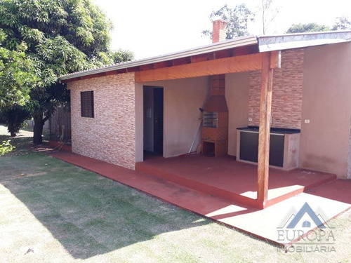 Chácara Com 3 Dormitórios À Venda, 3600 M² Por R$ 910.000,00 - Chácara Santa Maria - Cambé/pr - Ch0010