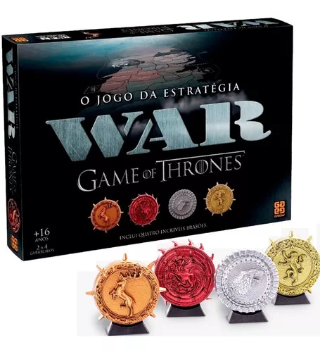 JOGO TABULEIRO MESA WAR EDICAO ESPECIAL GROW ORIGINAL NOVO