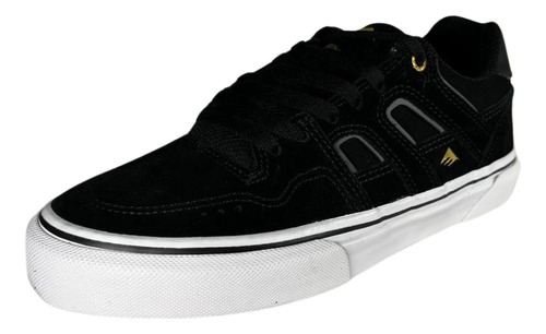 Zapatillas Emerica - Tilt G6 Vulc - Black, White And Gold