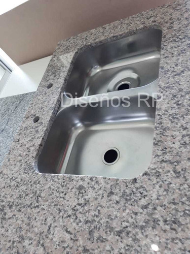 Mesada Granito 120 Marmol Piedra Natural Gris Mara