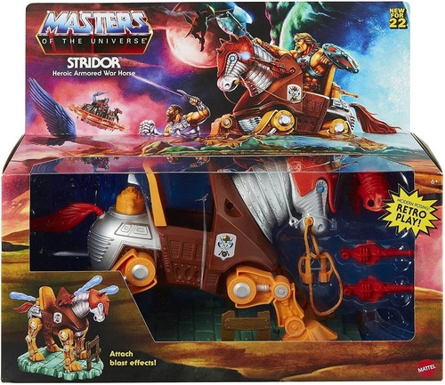 Boneco Masters Of The Universe Stridor Mattel Hdt26