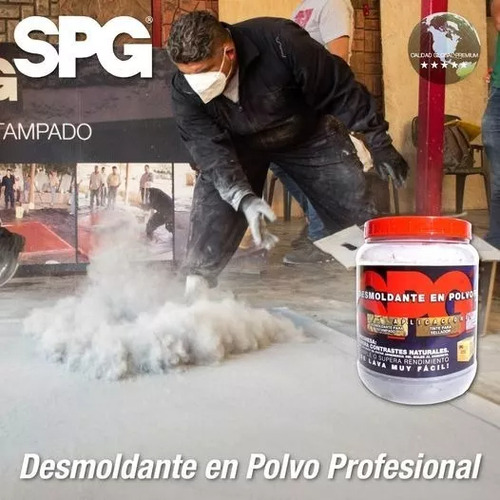 Desmoldante En Polvo Color Rojo Suave 1 Kg Spg