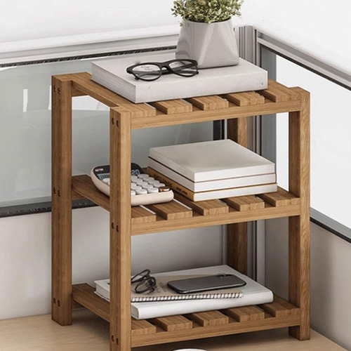 Estante De Enrutador De Madera Organización De