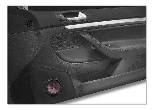 Kit Duas Vias 6' Bravox 120w Rms Cs50p Crossover Tweeters