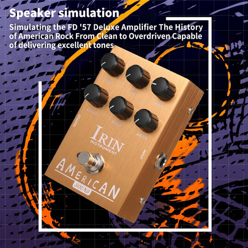 Effect Maker Bass.american Irin Sound (gold) Fe-der