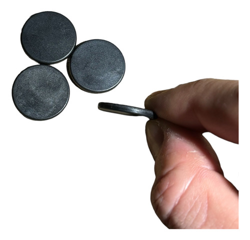 Coin Tag Nfc 213 Resistente Negro - Chip 20mm X 10