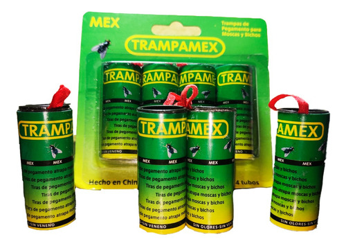 50 Trampas De Pegamento Para Moscas Pegamoscas Atrapamosca