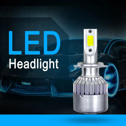 Par De Luces Led Headlight Faro Hd C6 H4