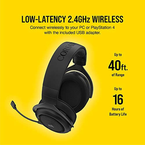 Auriculares Inalámbricos Para Juegos Corsair Hs70 Pro - Auri