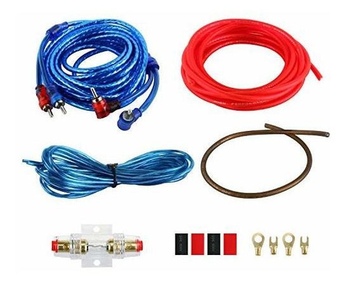 6 8 10ga Car Control Audio Cable Kit For Auto Sub Woofer