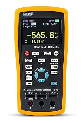 Medidor Digital Portatil Lcr Multifuncional Resistencia