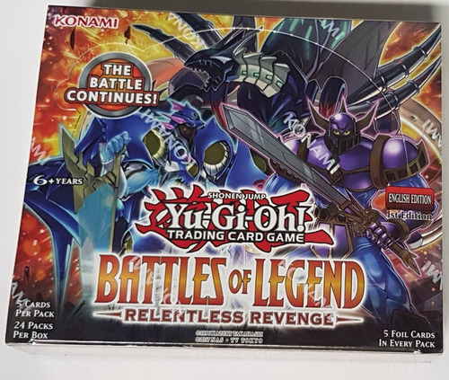 Yugioh! Yu-gi-oh! Battles Of Legend Relentless Revenge Caja