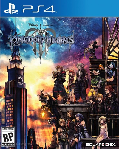 Kingdom Hearts 3 Ps4 Nuevo Fisico Sellado Playking