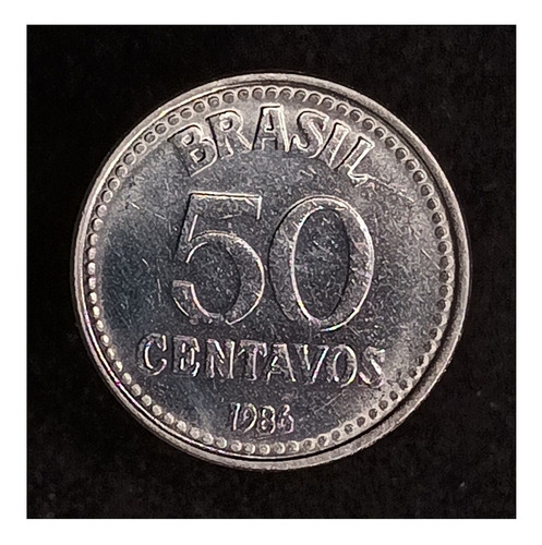 Brasil 50 Centavos 1986 Excelente Km 604