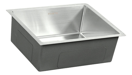 Cuba Cromada 54x44 cm Aço Inox 304 Cozinha Área Gourmet com Válvula Inovartte ICB04