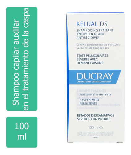 Ducray Kelual Ds Shampoo Capilar Botella Con 100 Ml