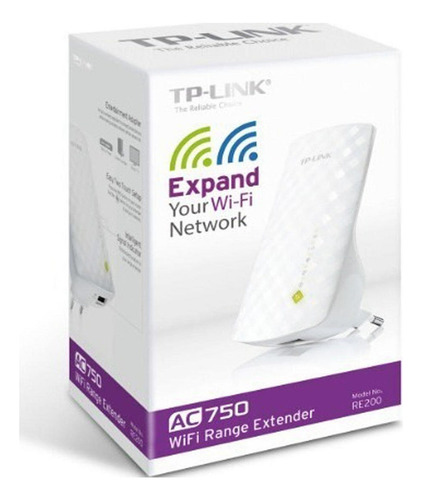 Extensor Repetidor Wifi 750mbps Tp-link Dual Band Re200