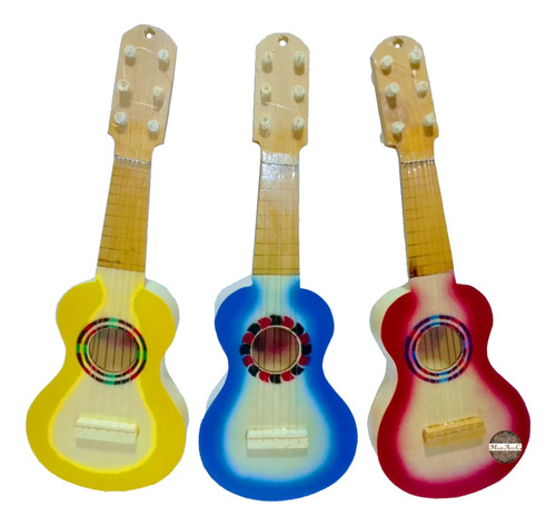 Guitarra De Juguete En Madera Para Niños (peq)