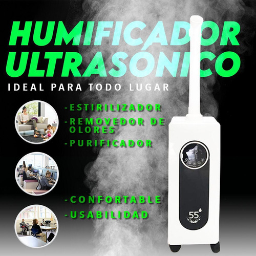 Imagen 3 de 4 de Humidificador Ultrasónico Industrial Con Control