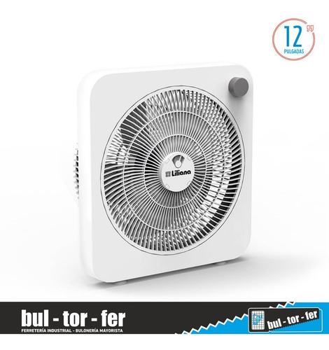 Imagen 2 de 6 de Ventilador Turboventilador Liliana 12 PuLG Hogar Vtc12