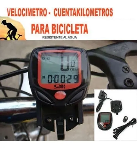 Velocimetro Bicicleta Cuenta Kilometros 15 Func Desmontable