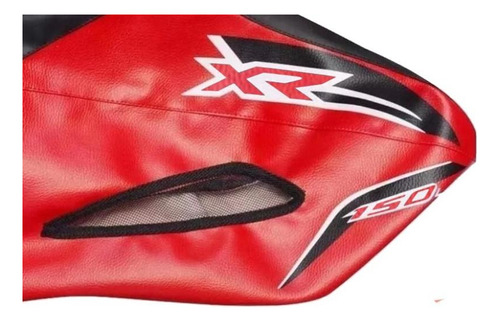 Funda Cubre Tanque Nafta Honda Xr 150 L Negra  Rpm925