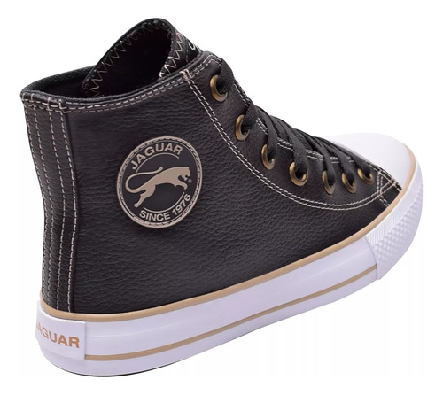 Zapatillas Jaguar Oficial Botita Cuero Art. #8579 41 Al 44