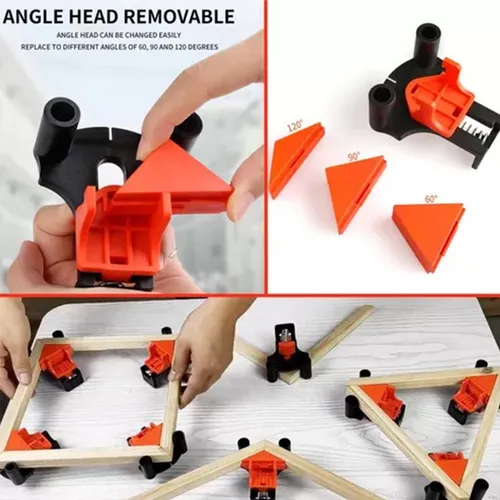 4u Abrazaderas Pinza Ángulo Recto Esquinera Unir Madera
