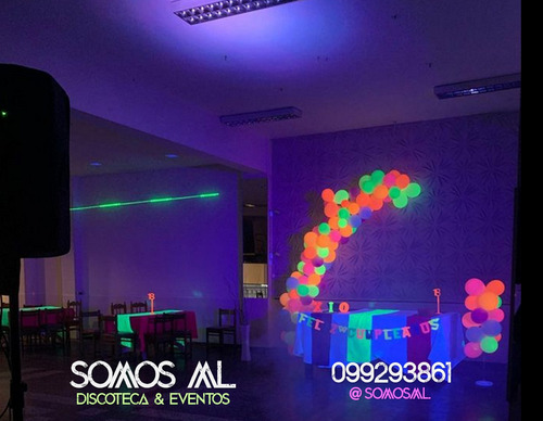 Imagen 3 de 5 de Servicio Discoteca Dj Audio Luces Pantalla - Empresa Reg.