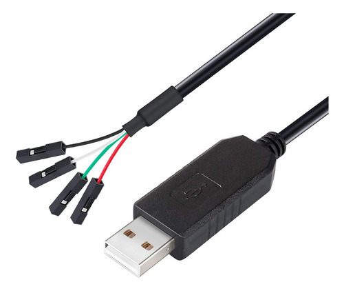 Cable Adaptador Usb Ttl Serial 3.3 5 Rx 4 Pin 0.1 Pitch