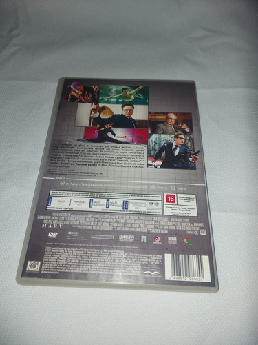 Dvd Kingsman Serviço Secreto Mathew Voughan Original (Usado)