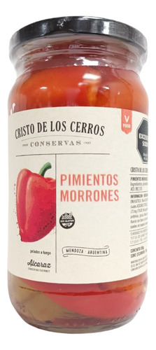 Pimientos Morrones 300g - Cristo De Los Cerros Alcaraz
