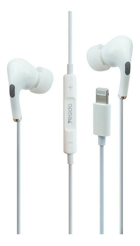 Audífonos Heavy Bass Bt Earphone Lightning Yesido Yh34