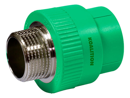 Terminal He Ppr 50mm X 1 1/2 Ppr Termofusion Pack 2 Und