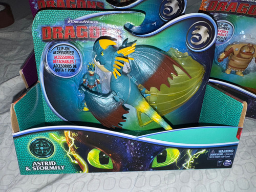 Cómo Entrenar A Tu Dragón Astrid Stormfly Hiccup Toothless (Usado)