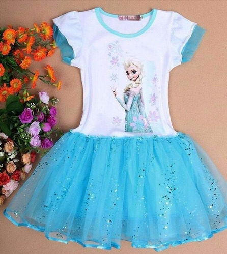 Vestido Frozen Elsa Princesa