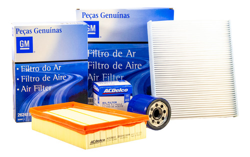 Kit Filtros Originales Para Chevrolet Tracker 2020/ 1.2t