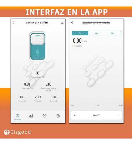 Switch Smart Din Zigbee Interruptor Llave Tablero Termica