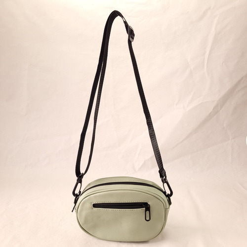 Bolsa Feminina Oval Compacta Com Alça Transversal Versátil Desenho Do Tecido Green