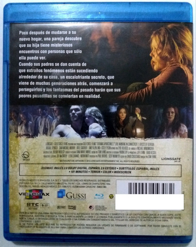 Extrañas Apariciones 2 Haunting Connecticut Bluray (Usado)