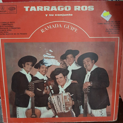 Vinilo Tarrago Ros Y Su Conjunto Ramada Guipe F3