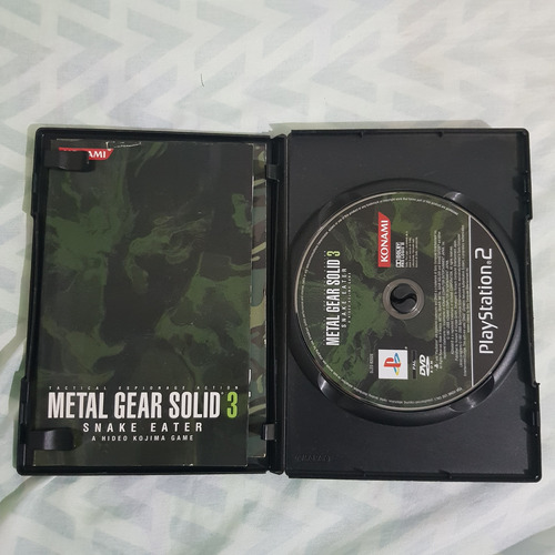 Metal Gear Solid 3 Snake Eater Ps2 (Usado)