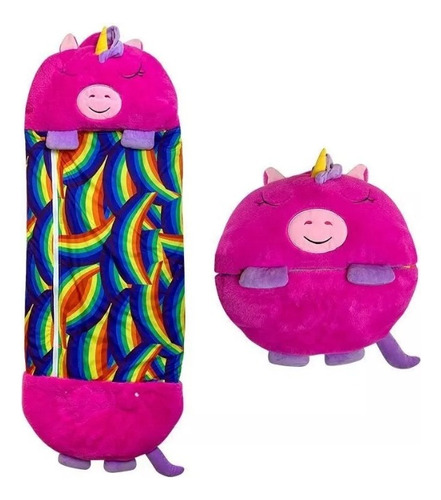 Saco De Dormir Para Niños Infantil Almohada Peluche Invierno