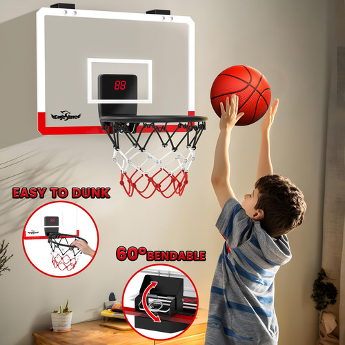 Juego De Aros De Baloncesto Pequeños Eaglestone Kids Con Pun