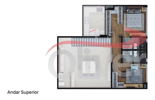 Imagem 5 de 15 de Bleko 761, Apartamento Garden Duplex, 2 Suites, Vaga De Garagem, Juvevê, Curitiba, Parana - Ap00446 - 33258251