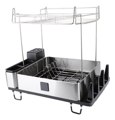 S Estante Para Secar Platos De Acero Inoxidable