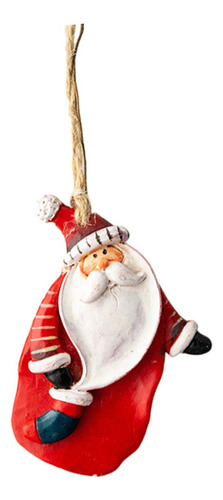 2 Adornos Para Árbol De Navidad, Colgantes Papá Noel